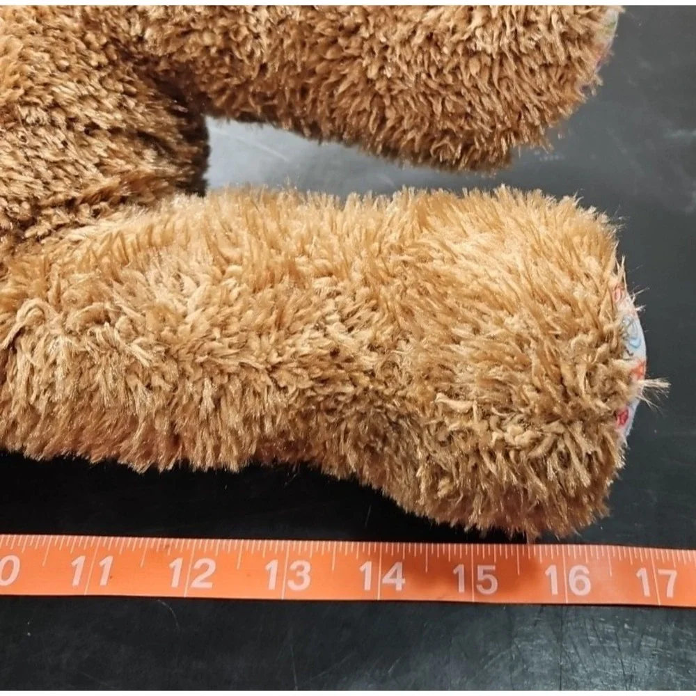 Build A Bear Hearts n Hugs Doodle Paws Brown Teddy Plush Red Heart BAB 2022 *EUC - Picture 14 of 16